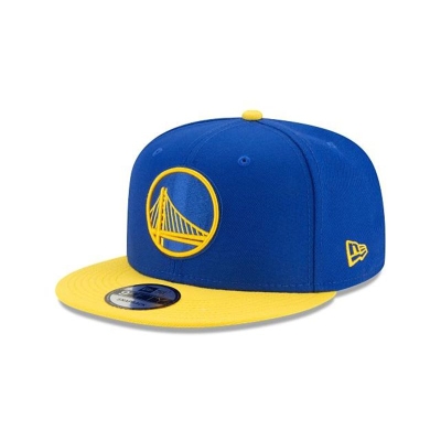 Sapca New Era Golden State Warriors NBA Two Tone 9FIFTY Snapback - Albastri